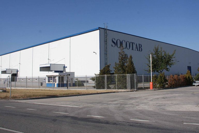 Socotab factory in Commercial and Industrial Zone "Maritza" , Trakia Economic Zone, Plovdiv, Bulgaria